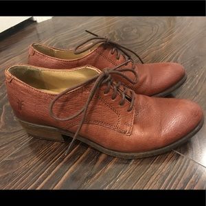 Frye leather oxfords